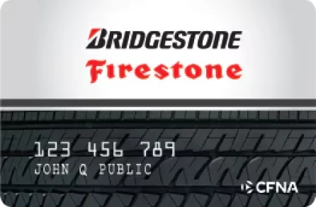 Bridgestone Firestone Card.